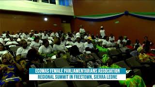 ECOWAS FEMALE PARLIAMENTARIANS ASSOCIATION NETWORK REGIONAL SUMMIT [upl. by Cowden]