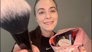 ASMR 1 Hour of Doing Your Makeup LOTS of rummaging realistic sounds [upl. by Iznyl]