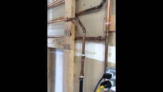 DIY Air Compressor air condenser  after cooler  air dryer [upl. by Coshow421]