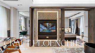 Discover the Perfect 2Bedroom Condo at Craft Ploenchit – For Sale Now [upl. by Eelyek722]