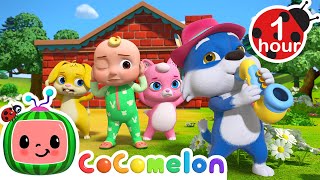 The Three Little Friends  More CoComelon Animal Time  Animals for Kids [upl. by Bergin]