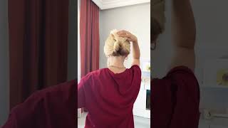 Mandal Toka ile Kolay Saç Toplama shorts stil ootdfashion fashion hairtricks hairstyle [upl. by Earle744]