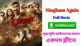 Singham Again Full Movie download [upl. by Arrio]