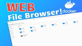 FileBrowser Install On Docker THE FASTEST Way to Manage Your Files ⚡️📂 [upl. by Nicolau]