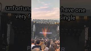 PASSENGER making the crowd laugh at concert [upl. by Kerby]