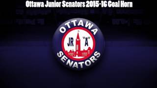 Ottawa Junior Senators 201516 Goal Horn [upl. by Ailemaj]