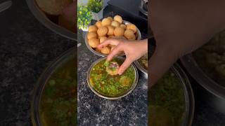 📌दिवाली के काम के बीच भूख लग गई तो बना ली पानीपुरी😜😋 shortsvideo panipuri nishacookingvlog [upl. by Noivad]