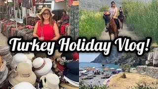 Holiday in Turkey  TUI Blue Tropical  Turkish Markets  Sarigerme Holiday Vlog  Kate McCabe [upl. by Enirol]