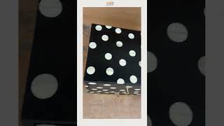 CustomMade Polka Dot Bedside Table  Bone Inlay Nightstand  Luxury Handicrafts [upl. by Lemrej]