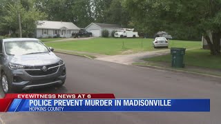 Madisonville Police believe they thwarted an attempted murder [upl. by Mikel]