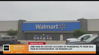 Man arrested in homicide at Walmart parking lot in Somersworth NH [upl. by Darrel831]