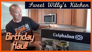 How to Cook With NonStick Cookware and Calphalon Haul Video CookWithMe StayHome [upl. by Cherianne]