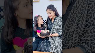 Prisha ne cake chupa diya😂😜 prishaandmom viralvideo thegeetagurjar trending shorts [upl. by Renee]