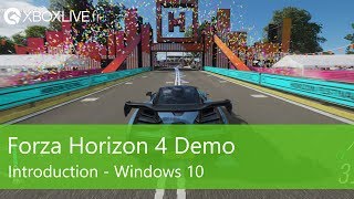 Forza Horizon 4 Demo  Introduction  Windows 10 [upl. by Naamann]