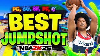 NBA 2K25 BEST JUMPSHOTS FOR ALL BUILDS HEIGHTS amp 3PT RATINGS BEST SHOOTING TIPS amp VISUAL CUE [upl. by Aryahay978]