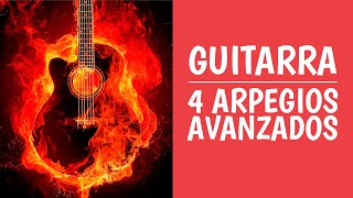 Los Mejores 4 Arpegios de Guitarra Para VIRTUOSOS [upl. by Tiloine]