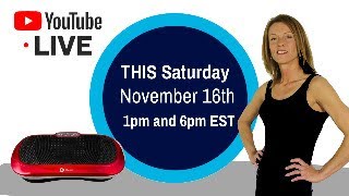 Vibration Plate Info Session 1pm EST [upl. by Grover]