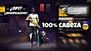 EL MEJOR CUSTOM HUD BRASILEÑO 🇧🇷⚙️ SENSIBILIDAD PERFECTA TODO ROJO A LA CABEZA 👹 FREE FIRE 2024 [upl. by Ialohcin]