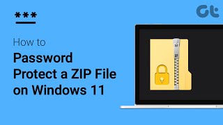 How to Password Protect a ZIP File on Windows 11  Add Password to ZIP File on Windows 11 [upl. by Nimoynib]