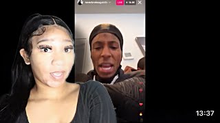 NBA Youngboy Goes OFF On Someone For This On Live 😳 REACTION [upl. by Aziram700]