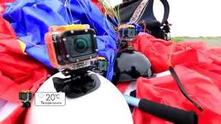 BenQ Action Cam SP2  Paragliding [upl. by Cyma]