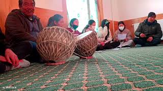 practicing Ladakhi folk songladakh  folk song [upl. by Meingolda889]