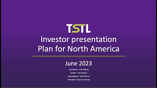 TRISTEL PLC  Investor Presentation [upl. by Shayna689]