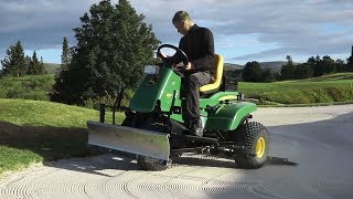 John Deere  Bunker Rake 1200H [upl. by Rafe]