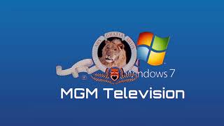 MetroGoldwynMayer Television in Windows 7 Production Logo 1080p60 [upl. by Marijo]