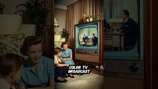 The First Color TV Broadcast A 1954 Milestone [upl. by Elinore]