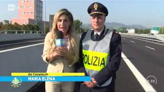 Fine settimana di traffico sulle autostrade italiane  Unomattina Estate 09082019 [upl. by Lizette]