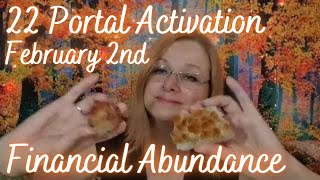 22 portal activation February 2 2024 Financial abundance Citrine Reiki healing 2224 gateway [upl. by Yllaw198]