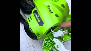 How to Repair Greenworks hedge trimmer [upl. by Emmerie]