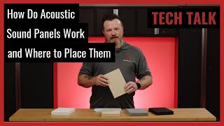 How Do Acoustic Sound Panels Work and Where to Place Them on Tech Talk Ep 69 [upl. by Ellenij]