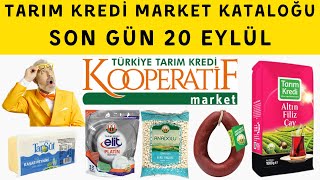 TARIM KREDİ KOOPERATİF MARKET KATALOĞU ÇIKTI  SON GÜN 20 EYLÜL  GIDA VE TEMİZLİK ÜRÜNLERİ [upl. by Nivaj]