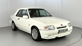 Ford Escort XR3i Cabriolet [upl. by Namien]