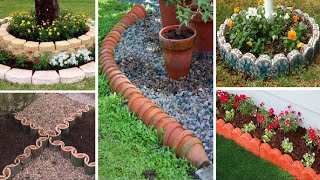 50 Creative Garden Edging Ideas to Enhance Your Landscape  garden ideas [upl. by Aneger]