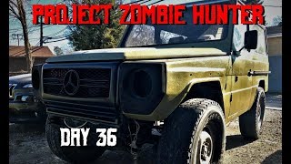 Mercedes Gwagen Restoration Restomod  Project quotZombie Hunterquot Day 36 [upl. by Evelina]