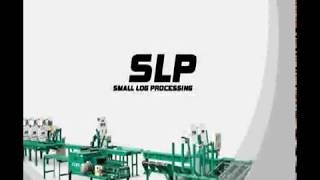 Industrial Smart Log Processing System SLP  WoodMizer [upl. by Ronoel]