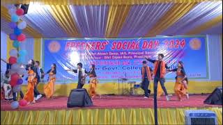 Kokrajhar Govt College Social Freshers day 202425🥰 [upl. by Sulienroc845]