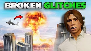 25 Most Broken Glitches in GTA 5 [upl. by Iridissa]