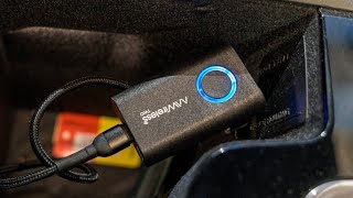 AAWireless Two wireless Android Auto adapter review [upl. by Jasik876]