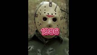 Jason Voorhees Evolution 1980  2009 shorts viral horror jasonvoorhees [upl. by Verina]