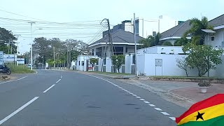 Driving Through Accra The Capital City of Ghana🇬🇭 [upl. by Alehtse]