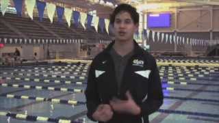 1 on 1  Matt Morrison Ithaca College mens swimming amp diving [upl. by Snej]