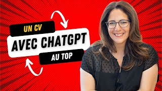 ChatGPT  comment faire un CV au top [upl. by Astrahan]