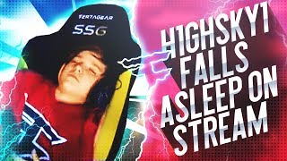 FaZe H1ghSky1 Falls Asleep on Stream [upl. by Nwahs]