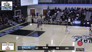 Dallas Area vs Wilkes Barre Area Boys Basketball [upl. by Pallaten]