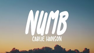 Carlie Hanson  Numb Lyrics [upl. by Notnirt]