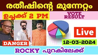 🔴LIVE Voting Result Today 2 PM  Asianet Hotstar BiggBoss Malayalam Season 6 Latest Vote Result [upl. by Hemetaf28]